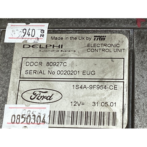 Ford Focus 1.8 TDCI Motor Beyni 80927C 1S4A-9F954-CE Ford DDCR