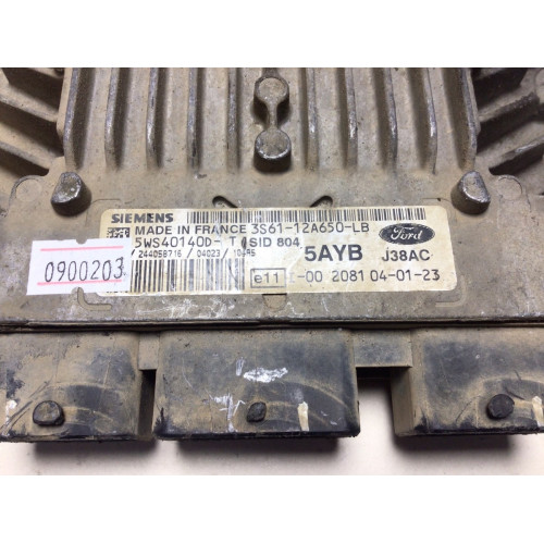 Ford Focus 1.8 Motor Beyni  5WS40140D-T 3S61-12A650-LB SID804 5AYB