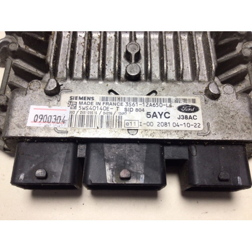 Ford Fiesta 1.4 Motor Beyni 5WS40140E-T 3S61-12A650-LC SID804 5AYC