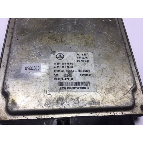 Mercedes W246 Motor Beyni A6519007600 A6519010601 28336104 CRD3.40