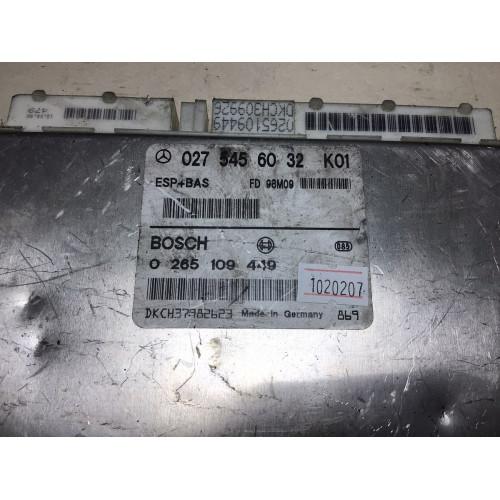 Mercedes W168 Esp Bas Beyni 0265109449 0275456032