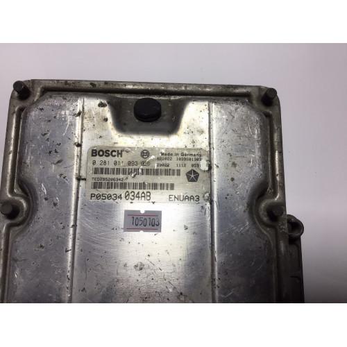 Chrysler PT Cruiser 2.2 Motor Beyni 0281011093 P05034034AB