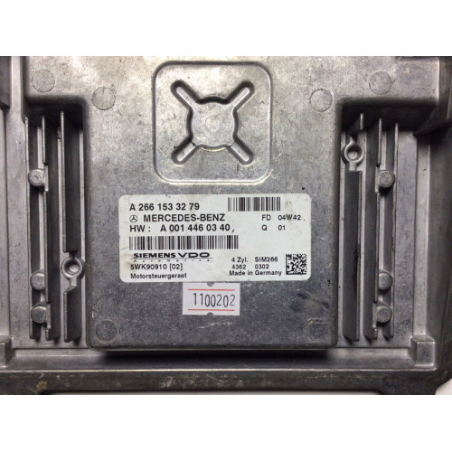 Mercedes W169 A150 Motor Beyni A2661533279 A0014460340 5WK90910