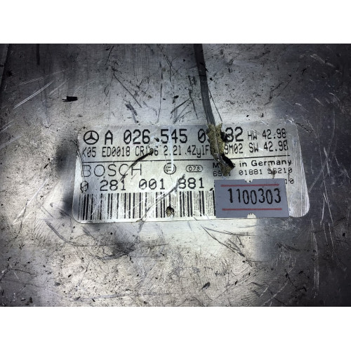 Mercedes C220 W202 Motor Beyni 0281001881 A0265450332