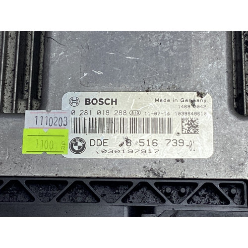BMW 3.30 Motor Beyni 0281018288 DDE8516739