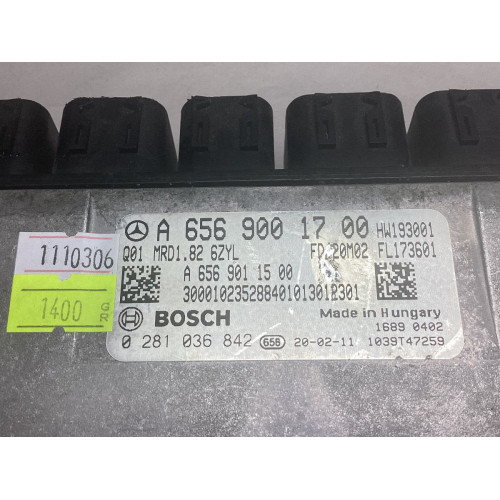 Mercedes W222 W167 Motor Beyni A6569001700 A6569011500 0281036842 MRD1.82