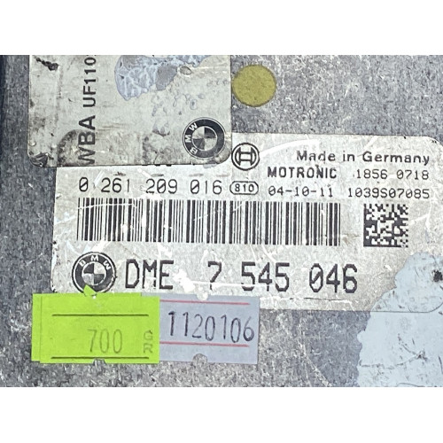 Bmw E87 E90 Motor Beyni 0261209016 DME7545046 