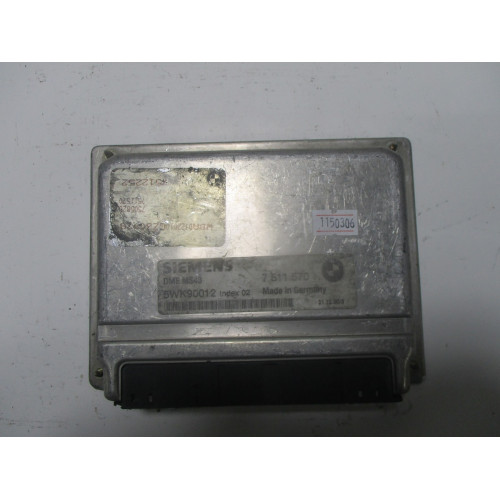 BMW E46 3.30 Motor Beyni DMEMS43 5WK90012 7511570