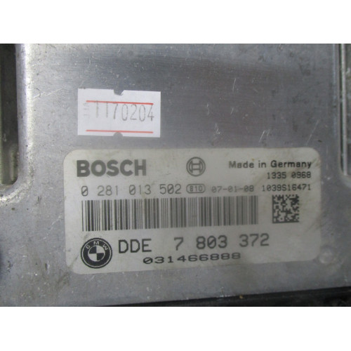 BMW E90 3.18 D Motor Beyni 0281013502 DDE7803372
