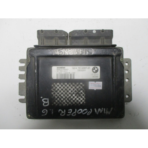 Mini Cooper R50 1.6 Motor Beyni S118012001I 12147514587-01