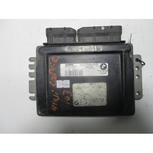 Mini Cooper 1.6 Motor Beyni S118012001L 12147520019-01