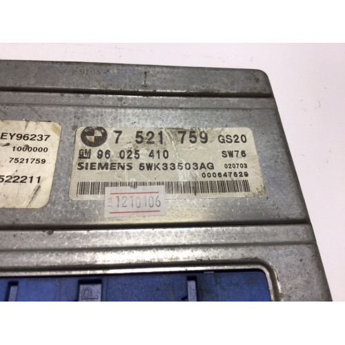 BMW E39 Şanzıman Beyni 96025410 7521759 5WK33503AG