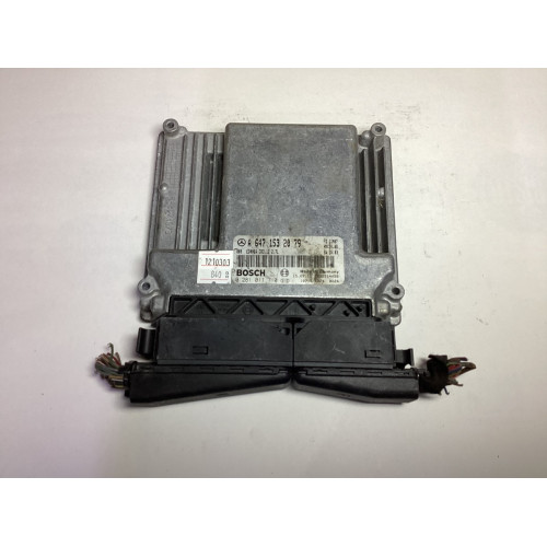 Mercedes C-Class W211 E270 CDI Motor Beyni A6471532079 0281011710