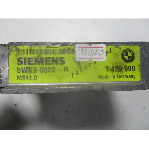BMW E36 Motor Beyni 5WK0322-R 1429999 MS41.0