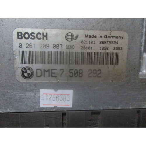 BMW E46 Motor Beyni 0261209007 7508292