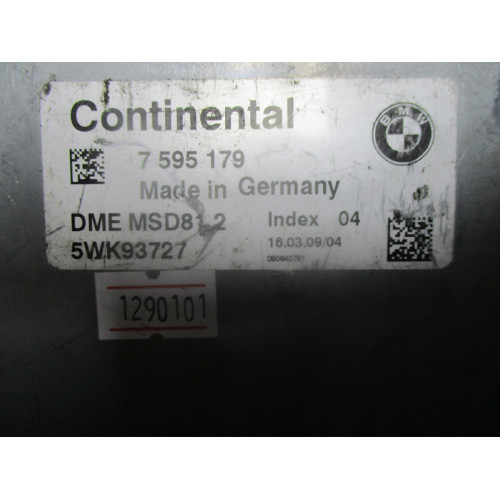 BMW E90 E91 Motor Beyni MSD81.2 7595179 5WK93727 