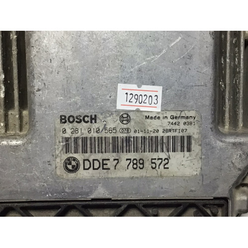 BMW E46 3.20D Motor Beyni 0281010565 DDE7789572