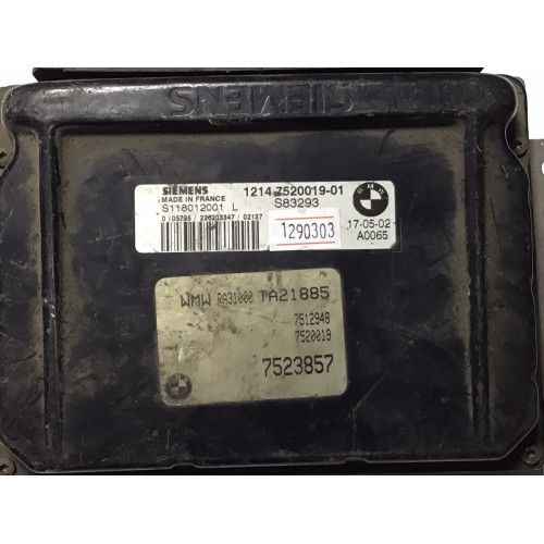 Mini Cooper 1.6 Motor Beyni S118012001L 12147520019-01
