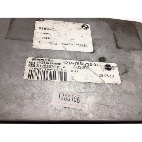 Mini Cooper Motor Beyni S122237005A 1214-7553735-01