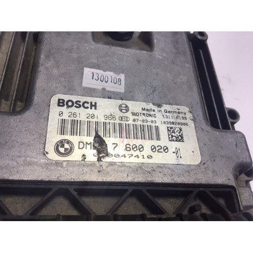 Mini Cooper 1.6 Motor Beyni 0261201966 DME7600020