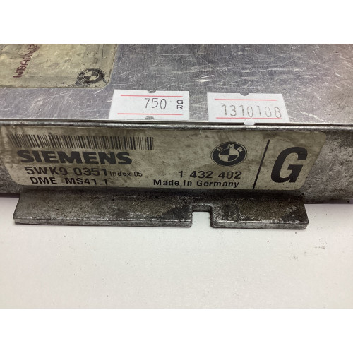 Bmw E36 E34 E39 Motor Beyni 5WK90351 1432402 MS41.1