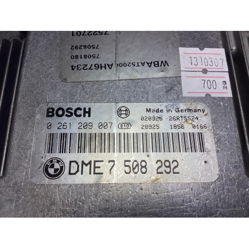 BMW E46 Motor Beyni 0261209007 7508292