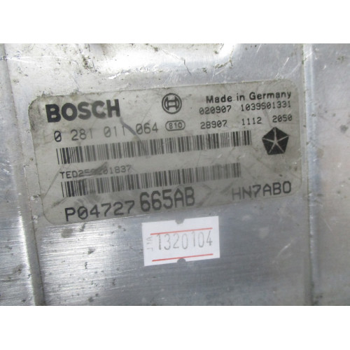 Chrysler Voyager 2.5 Motor Beyni 0281011064 P04727665AB