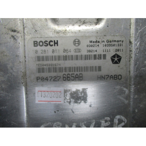 Chrysler Voyager 2.5 Motor Beyni 0281011064 P04727665AB