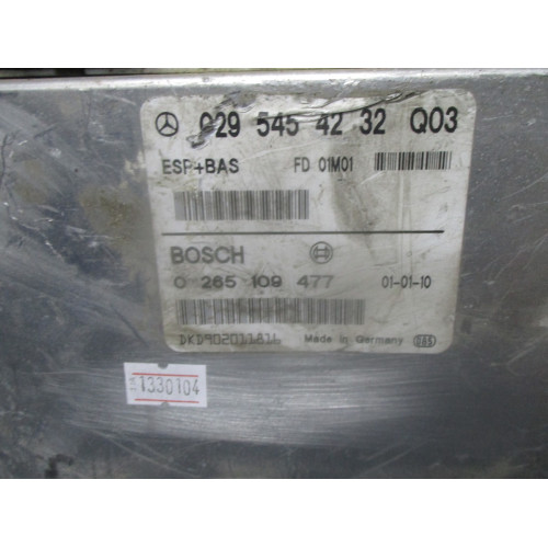 Mercedes W168 A160 Esp Bas Beyni 0265109477 0295454232