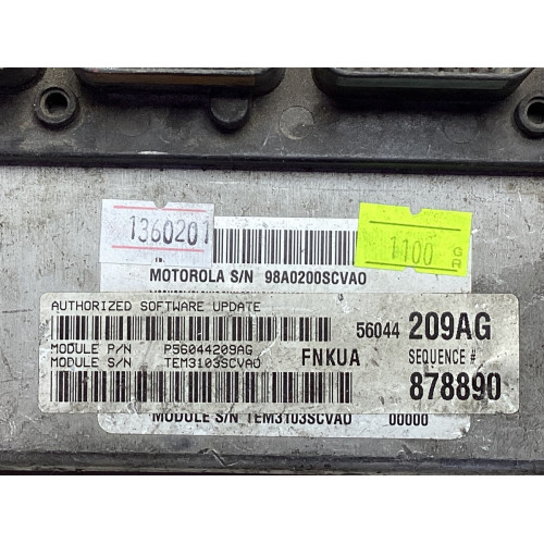 Jeep Liberty 3.7 Motor Beyni 56044209AG
