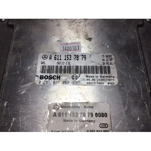Mercedes C200 W203 Motor Beyni A6111537879 0281011002 CR2.11 2.2L
