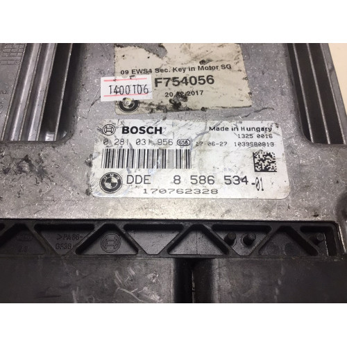 Bmw X3 F30 120D Motor Beyni 0281031956 DDE8586534