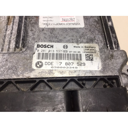 BMW E90 318D 2.0 Motor Beyni 0281013537 DDE7807529