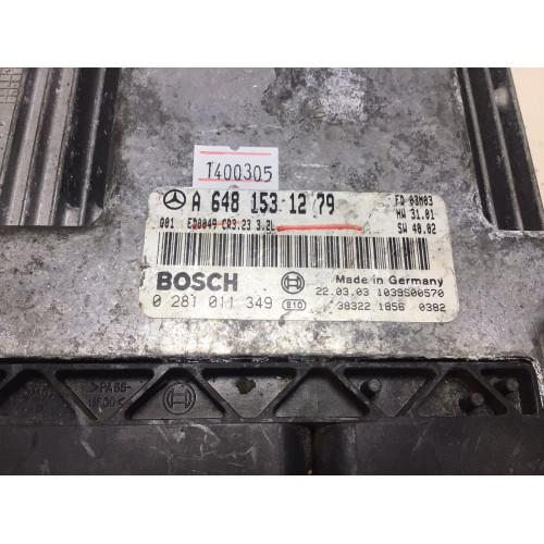 Mercedes W211 E320 CDI Motor Beyni 0281011349 A6481531279