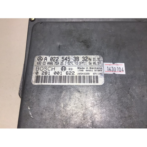 Mercedes W202 C250 2.5 TD Motor Beyni 0281001622 A0225453832