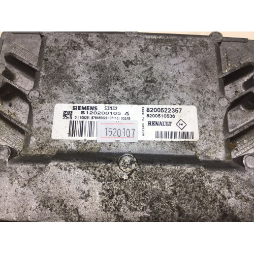 Renault Clio 1.2 Motor Beyni S120200105A 8200522357 8200510536 SIM32