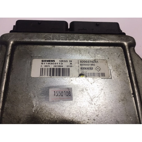 Renault Motor Beyni S118303113A 8200374241 8200321992 SIRIUS34
