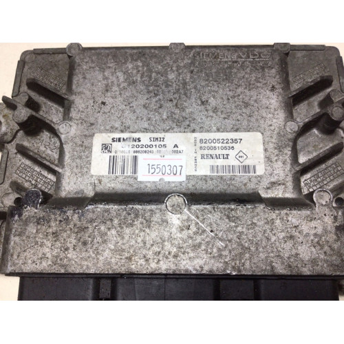 Renault Clio 1.2 Motor Beyni S120200105A 8200522357 8200510536 SIM32