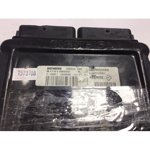 Renault Clio 1.6 Motor Beyni S110138000B 8200059086 SIRIUS32N 8200044437