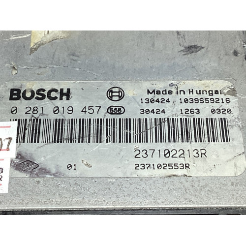 Dacia Sandero Motor Beyni 0281019457 237102213R 237102553R