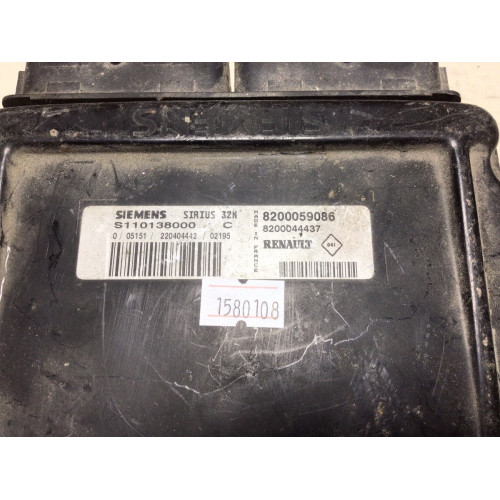 Renault Megane 1.6 Motor Beyni S110138000C 8200059086 8200044437 SIRIUS32N