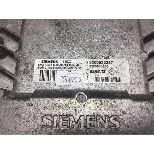 Renault Clio 1.2 Motor Beyni S120200105A 8200522357 8200510536 SIM32