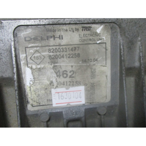 Renault Kangoo Clio 2 1.5 DCI Motor Beyni R0410B027C 8200331477 8200412258 DDCR