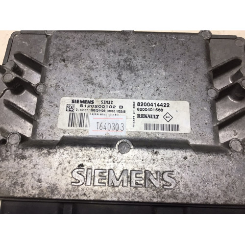 Renault Clio Modus 1.2 Motor Beyni S120200102B 8200414422 8200401568 SIM32