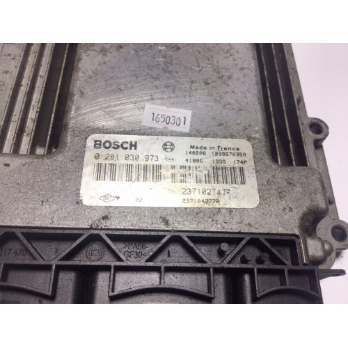 Renault Clio 4 1.5 Dizel DCI Motor Beyni 237102747R 237104377R 0281030973