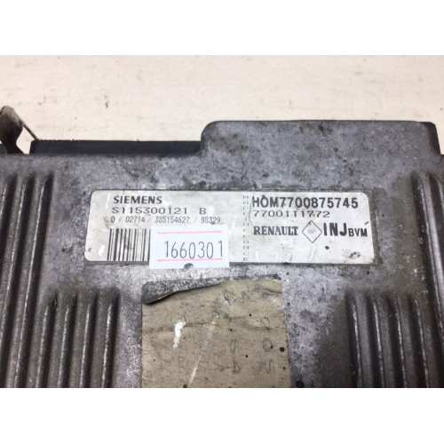 Renault Scenic 1.6 Motor Beyni S115300121B HOM7700875745 7700111772