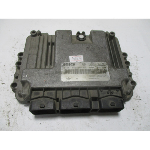 Renault Megane Scenic 1.9 DCI Motor Beyni 0281011549 8200310863 8200370779