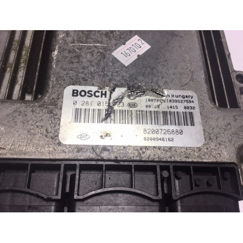 Renault Laguna 2.0 DCI Motor Beyni 0281015323 8200726880 8200946162