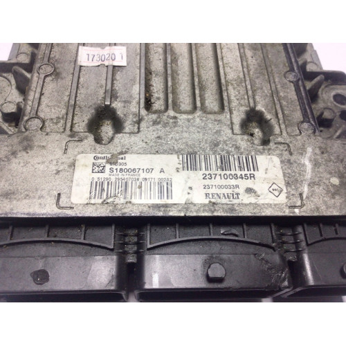 Renault Fluence Motor Beyni 237100345R 237100033R S180067107A SID305