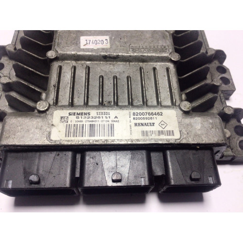 Renault Megane 1.5 DCI Motor Beyni S122326111A 8200766462 8200592611 SID301